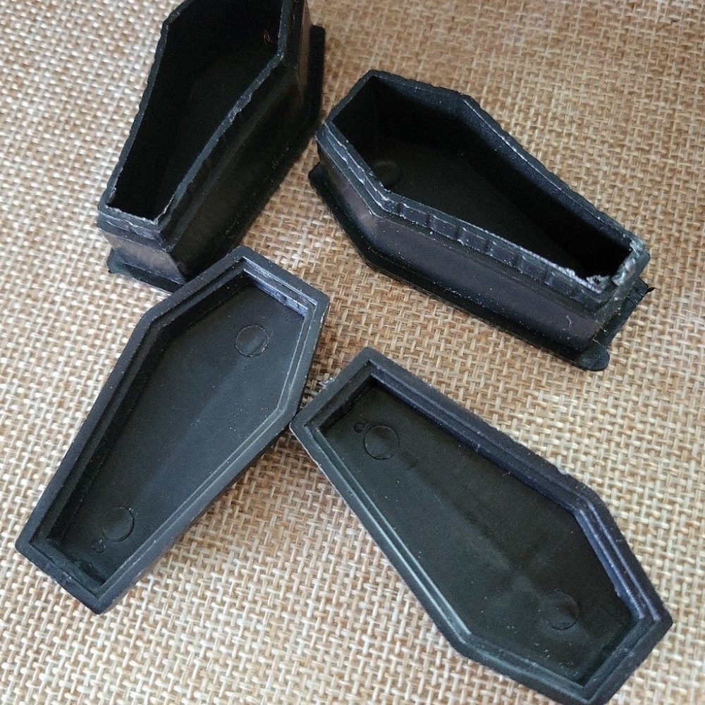 Black Coffin- Set 6pcs. - Picture 2 of 5